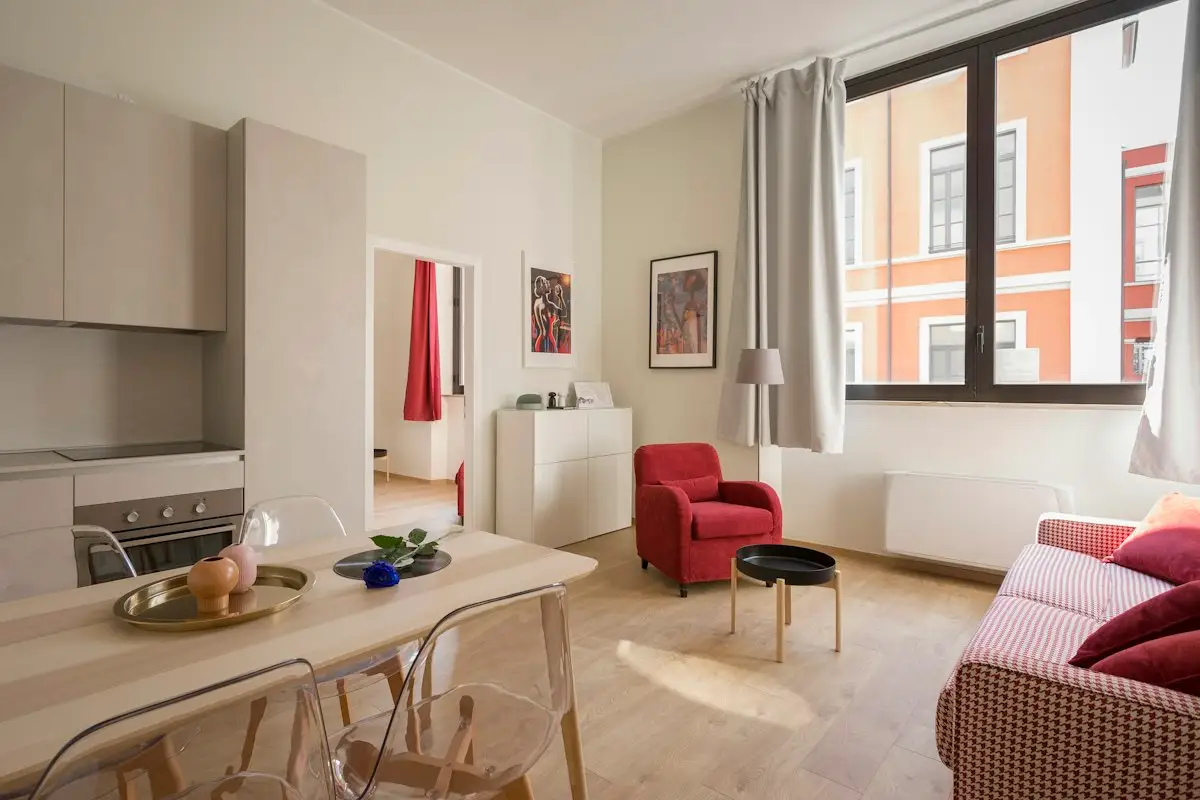 A compact city apartment