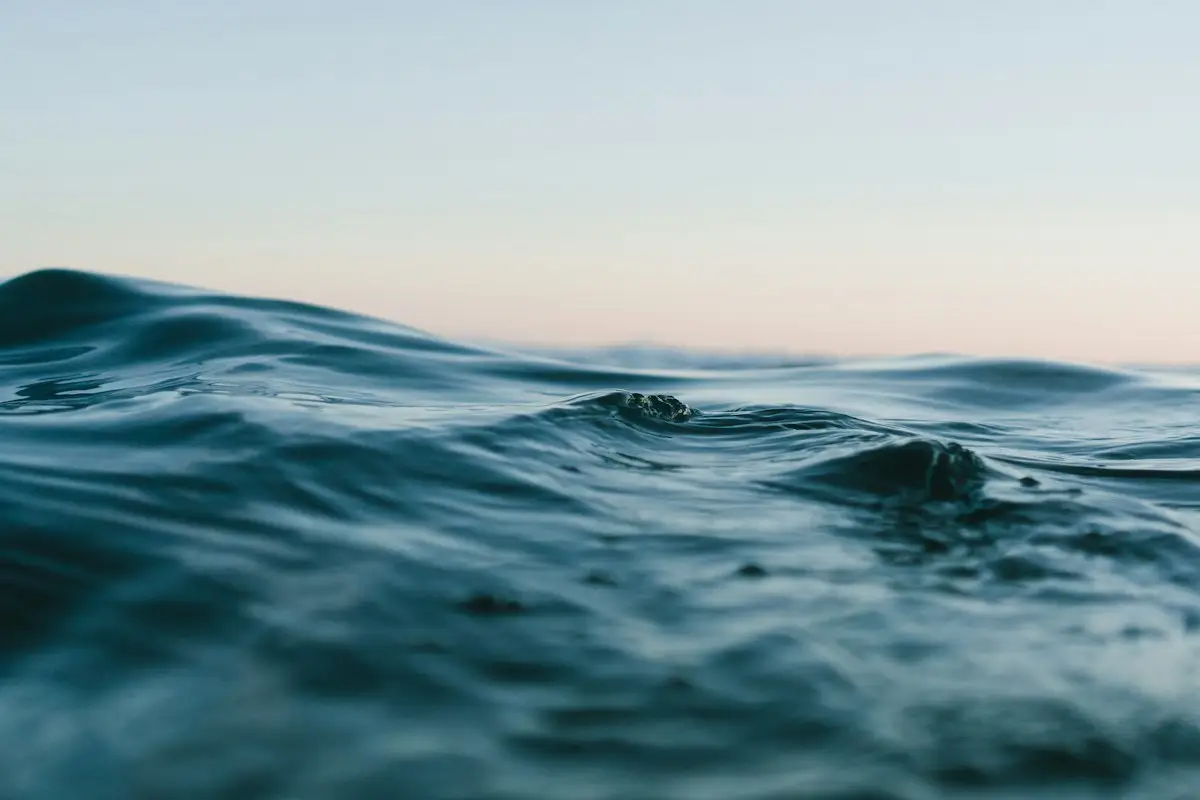 Deep blue swell
